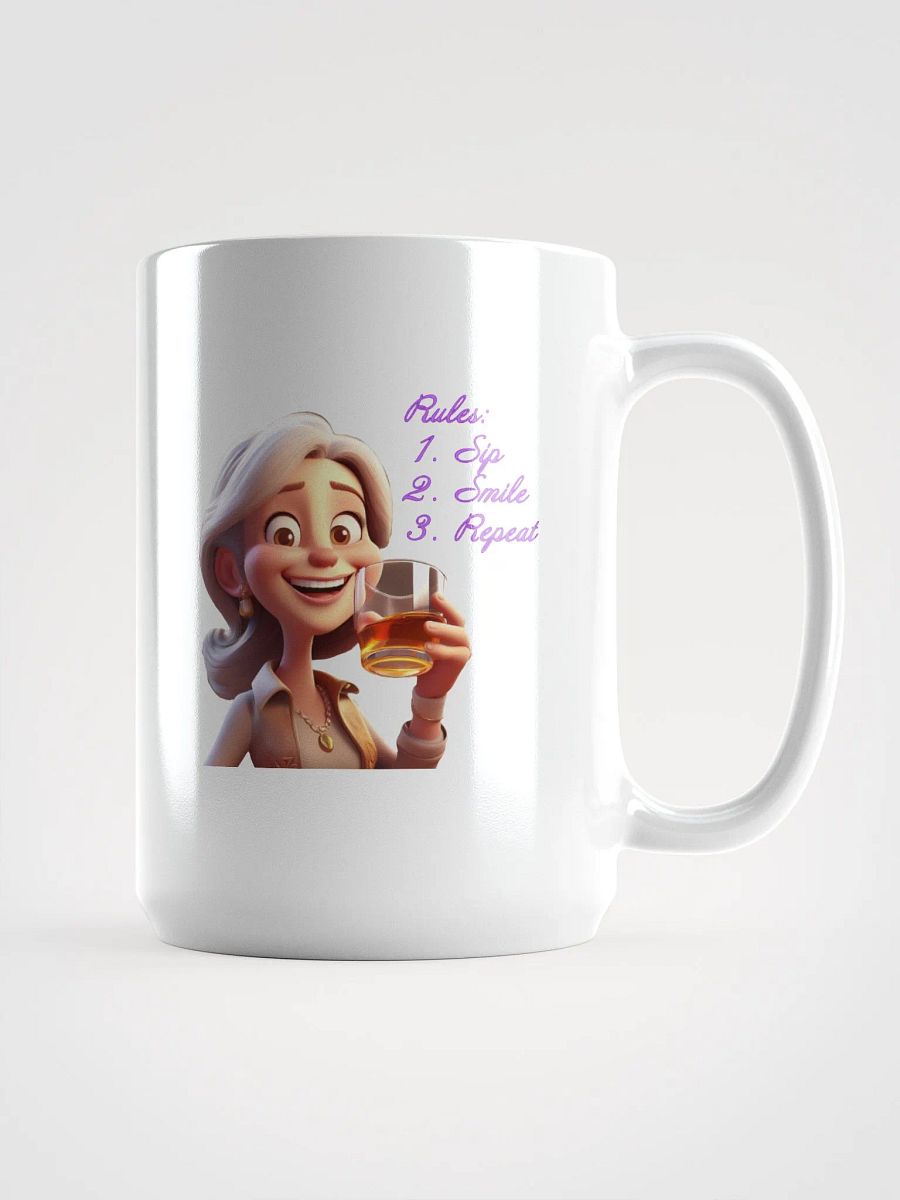 Rules are Sip, Smile & Repeat - Coffee Mug product image (1)