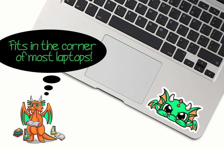 Dragon Peek Sticker product image (3)