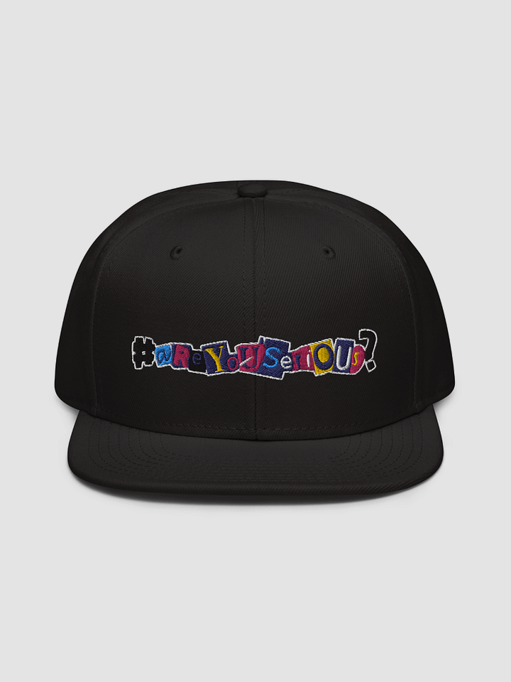 #areyouserious? Snapback Cap product image (2)