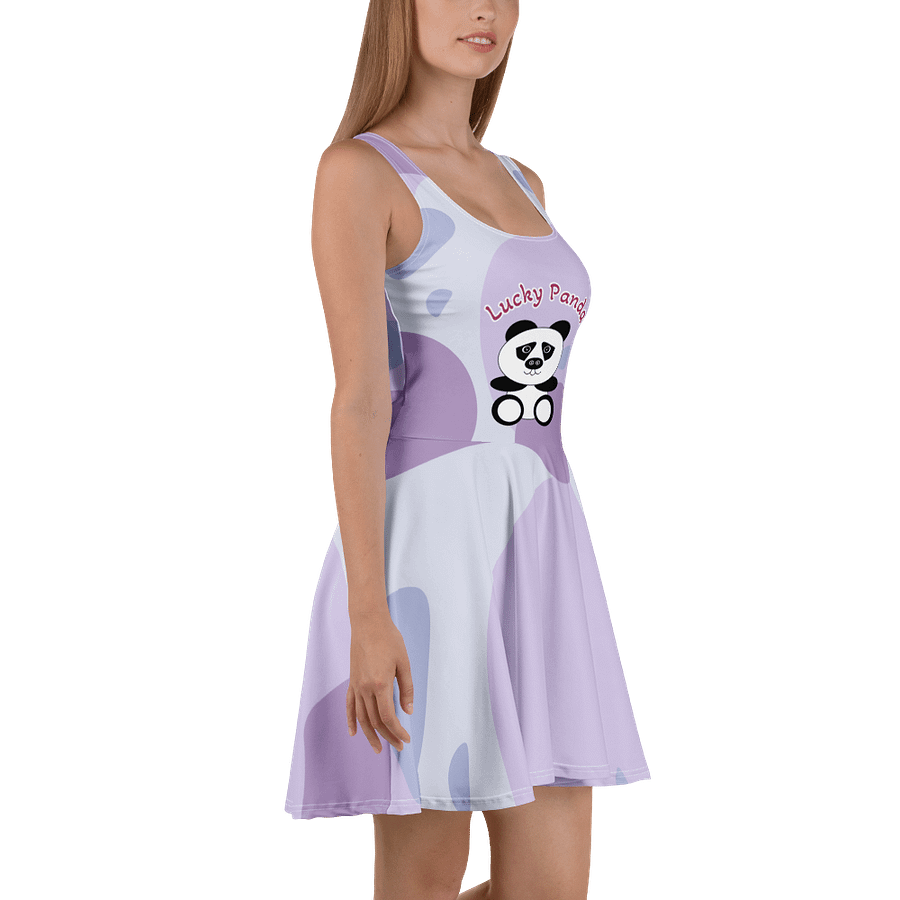 Lucky Panda All-Over Print Skater Dress product image (3)