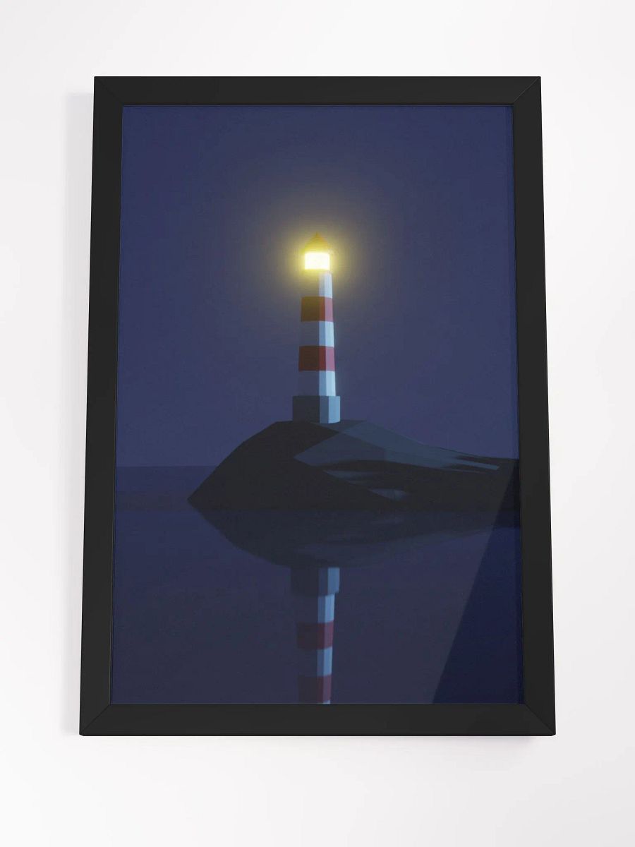 LowPloy Lighthouse Print product image (8)
