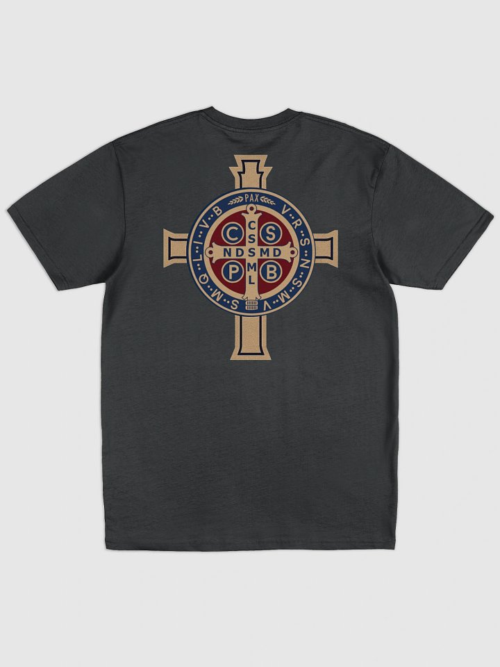 Saint Benedict Medal design Heavy Tee product image (1)