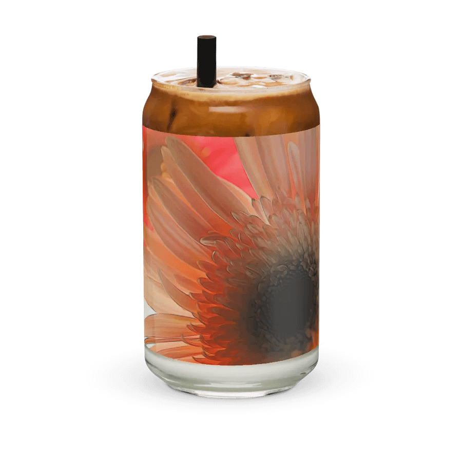 Flowers 2602 Can Shaped Glass product image (12)