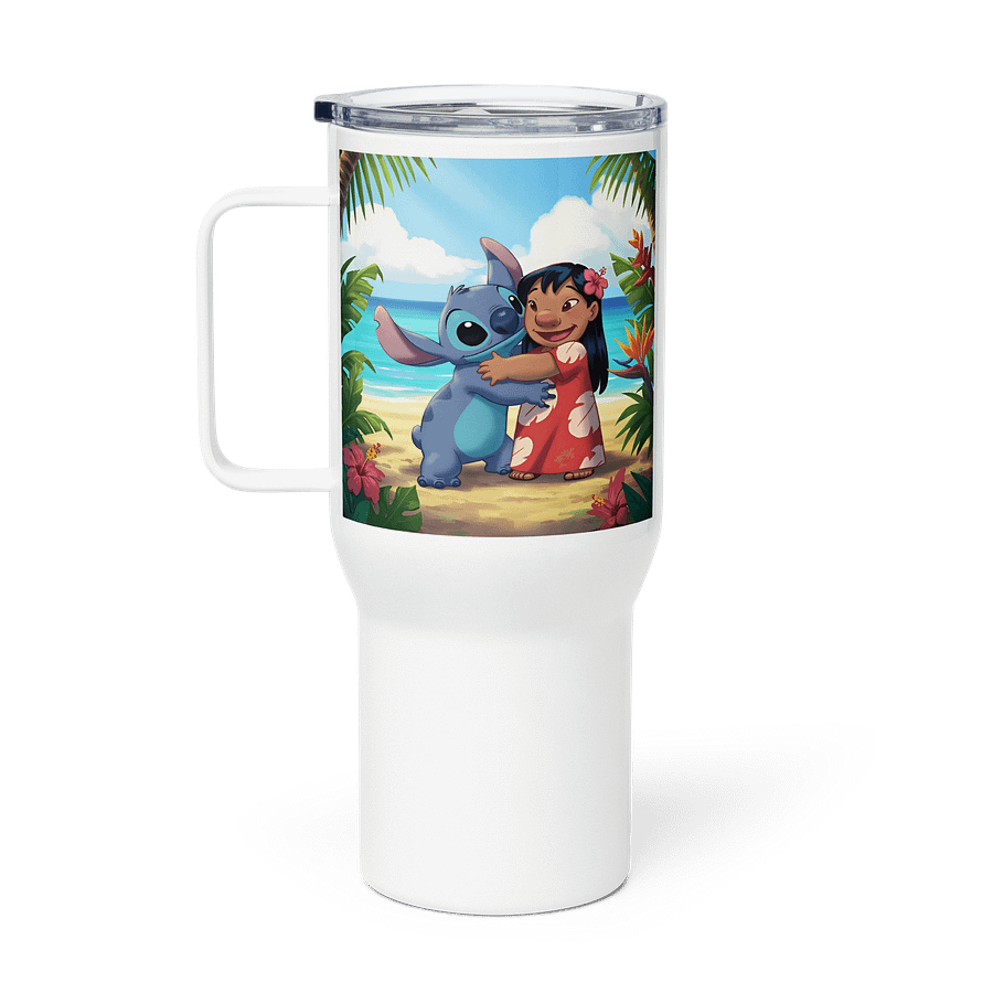 Travel Mug with a Handle Disney's Lilo & Stitch product image (1)