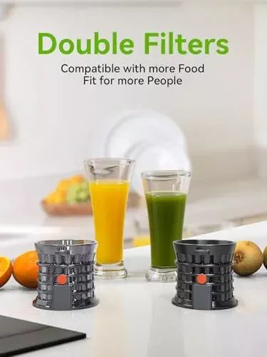 Fit Whole Fruit and Vegetable Slow Masticating Juicer Machines product image (1)