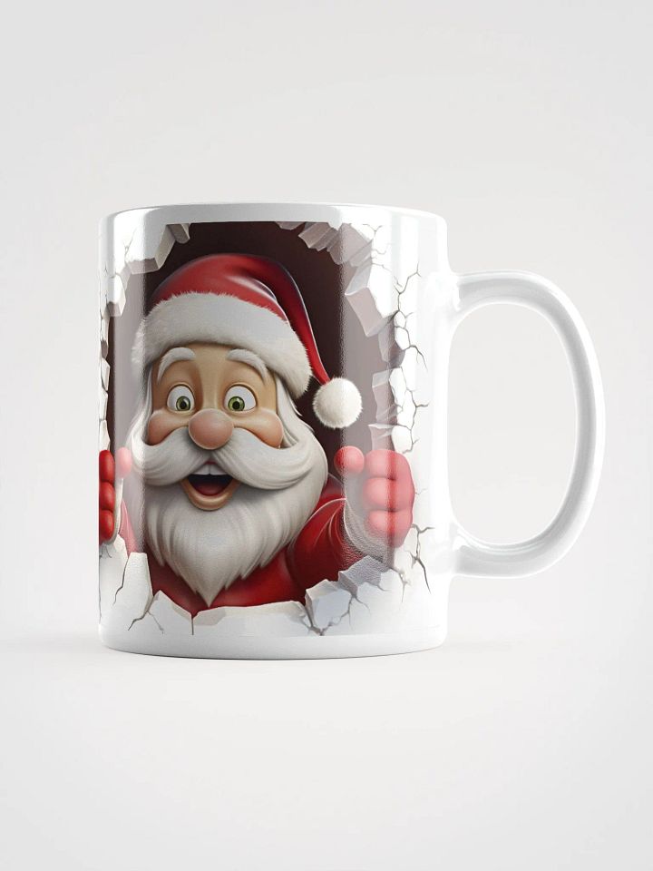 Santa's Big Break 3D Christmas Mug - Double the Ho-Ho-Ho! product image (2)