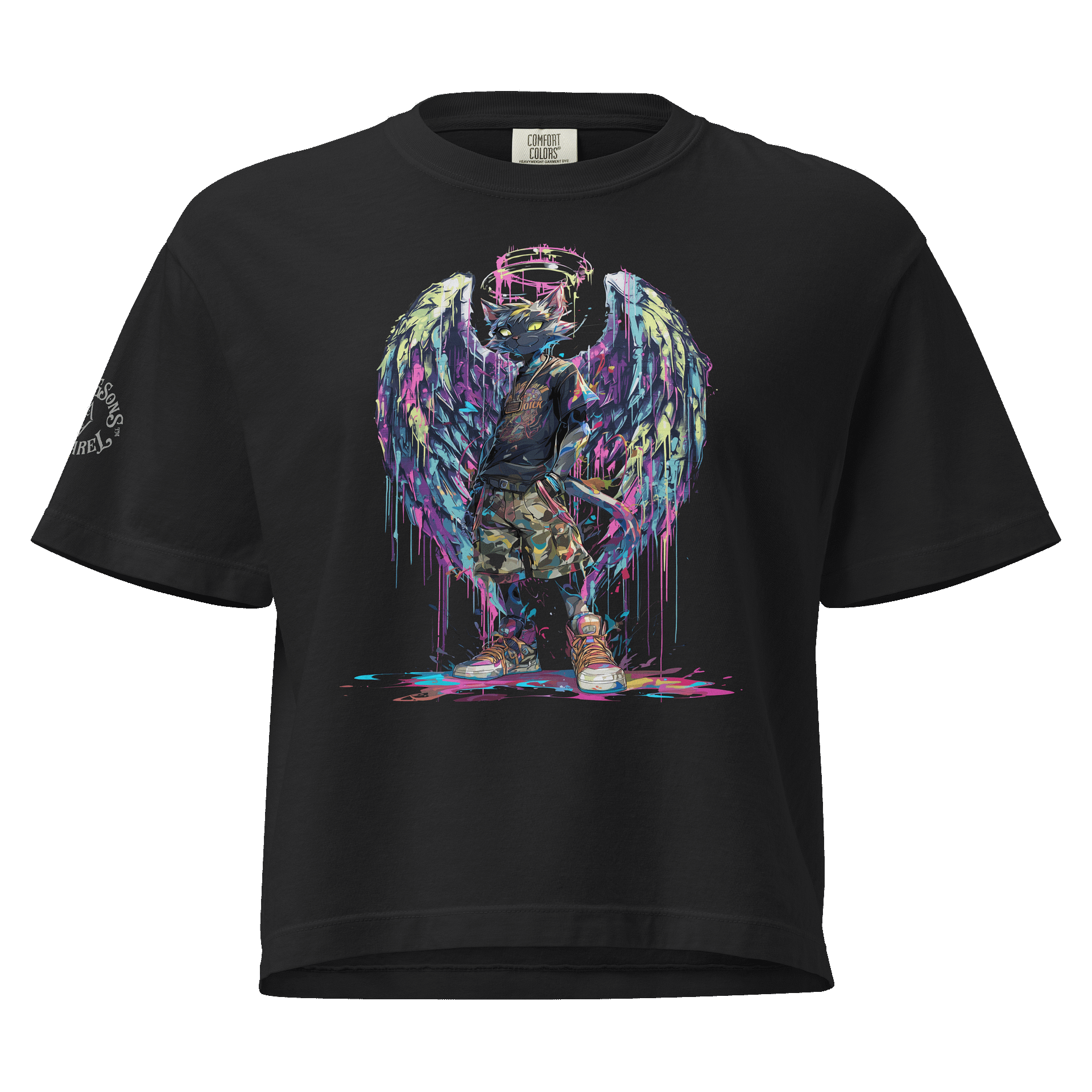 Rising Sons™ AngeliCat™ Women's Box Tee product image (1)