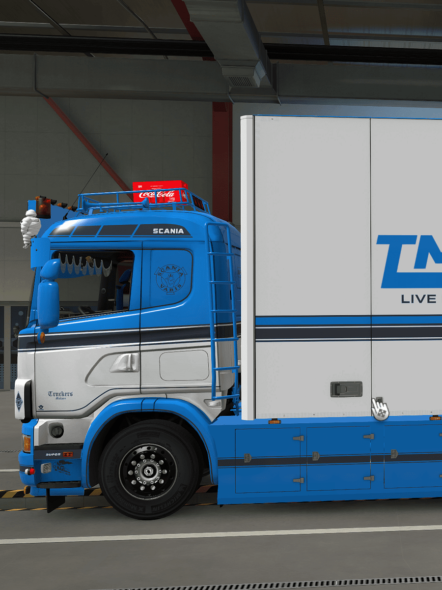 Scania RJL With TANDEM/RIGID Skin Pack - Company Pack Skin Changeable Color Pack 1 product image (9)