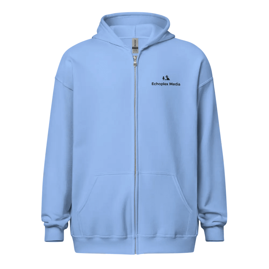 Echoplex Logo Zipper Hoodie - Light Colors product image (2)