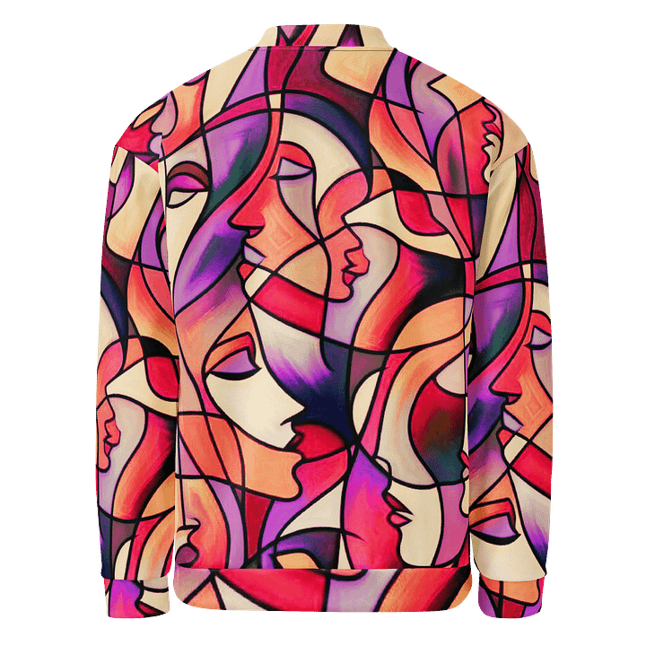 Womеns Faces Bomber Jacket product image (2)