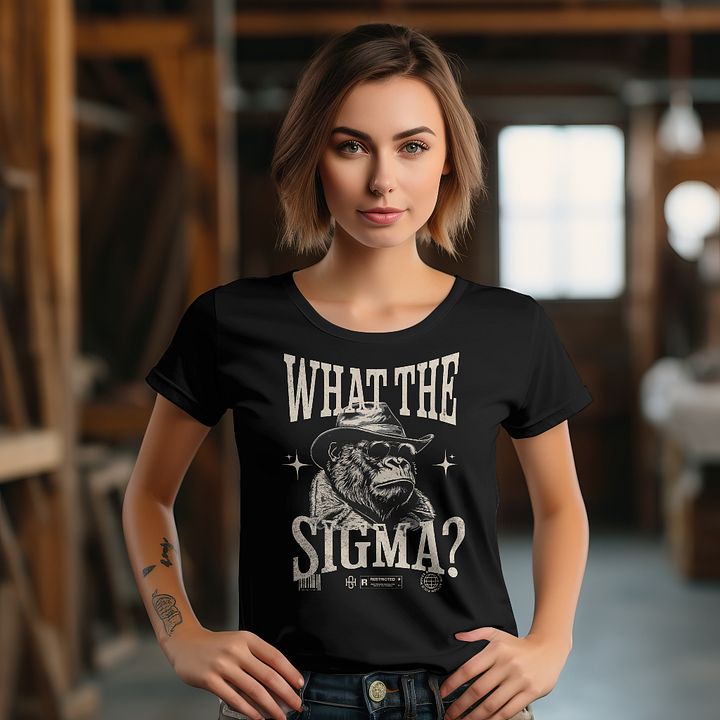 What The Sigma, Gorilla Sigma Swagger T-Shirt product image (2)