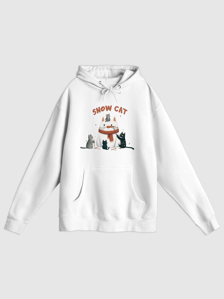 Snow Cat Whimsy Hoodie product image (1)