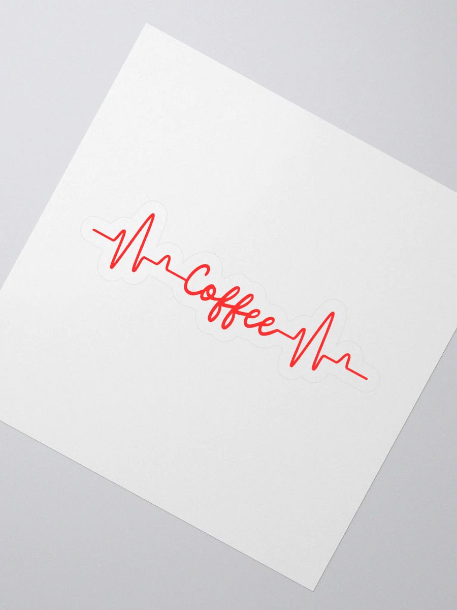 Coffee Heartbeat Sticker product image (2)