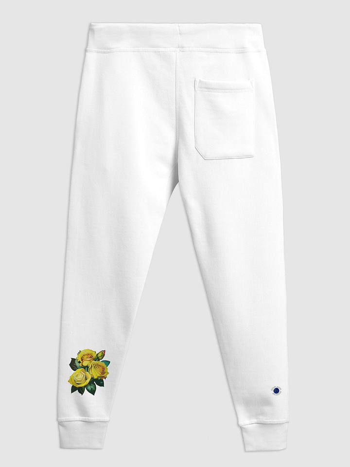 Unisex Bold Yellow Rose Joggers product image (2)