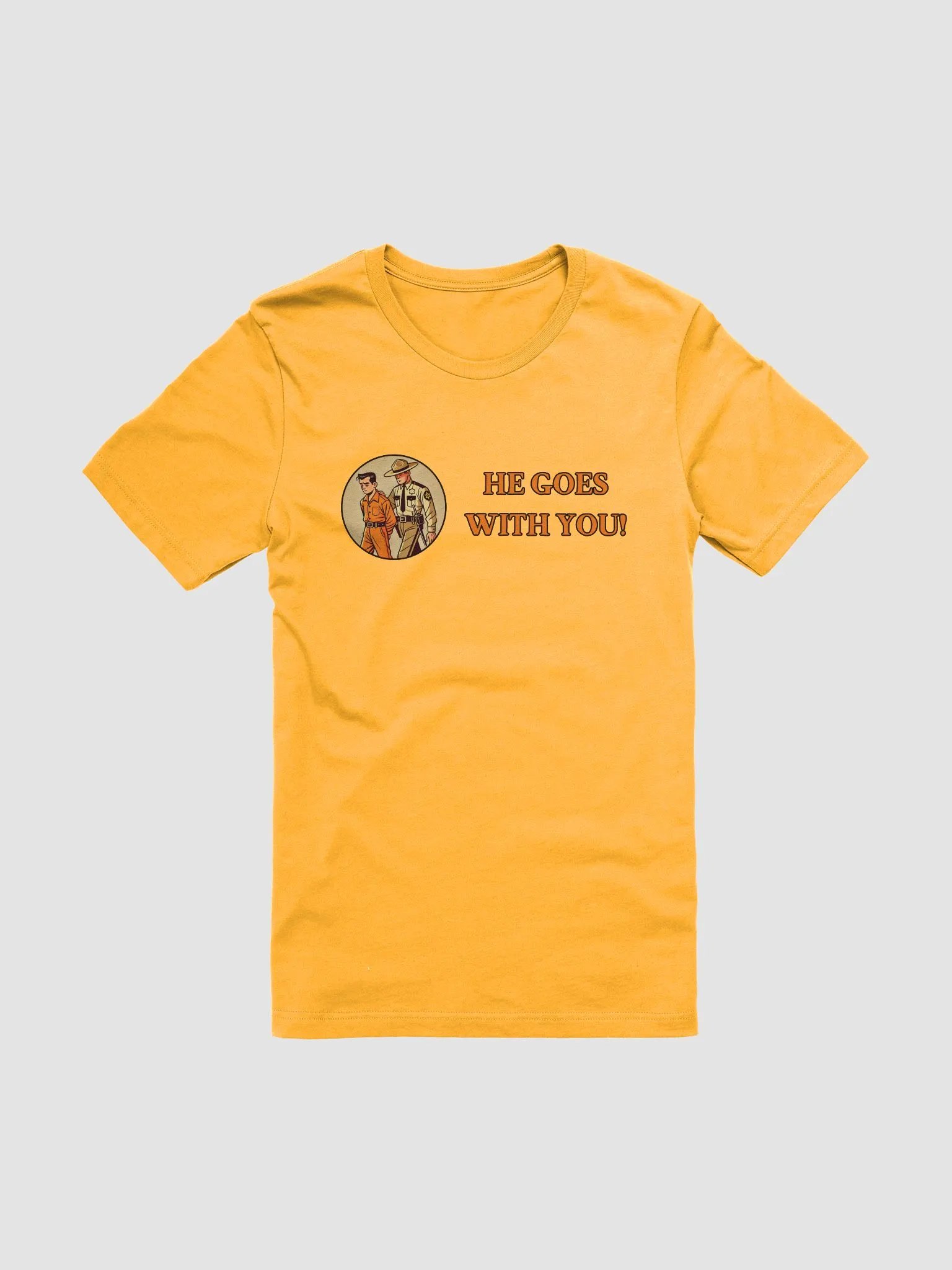 He Goes With You! Short Sleeve T-Shirt product image (2)