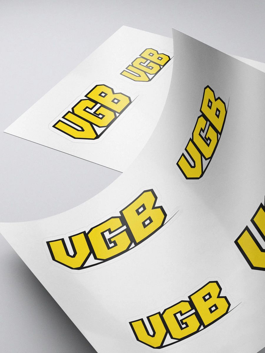 VGB Stickers (2 Size - 4 Pack) product image (5)