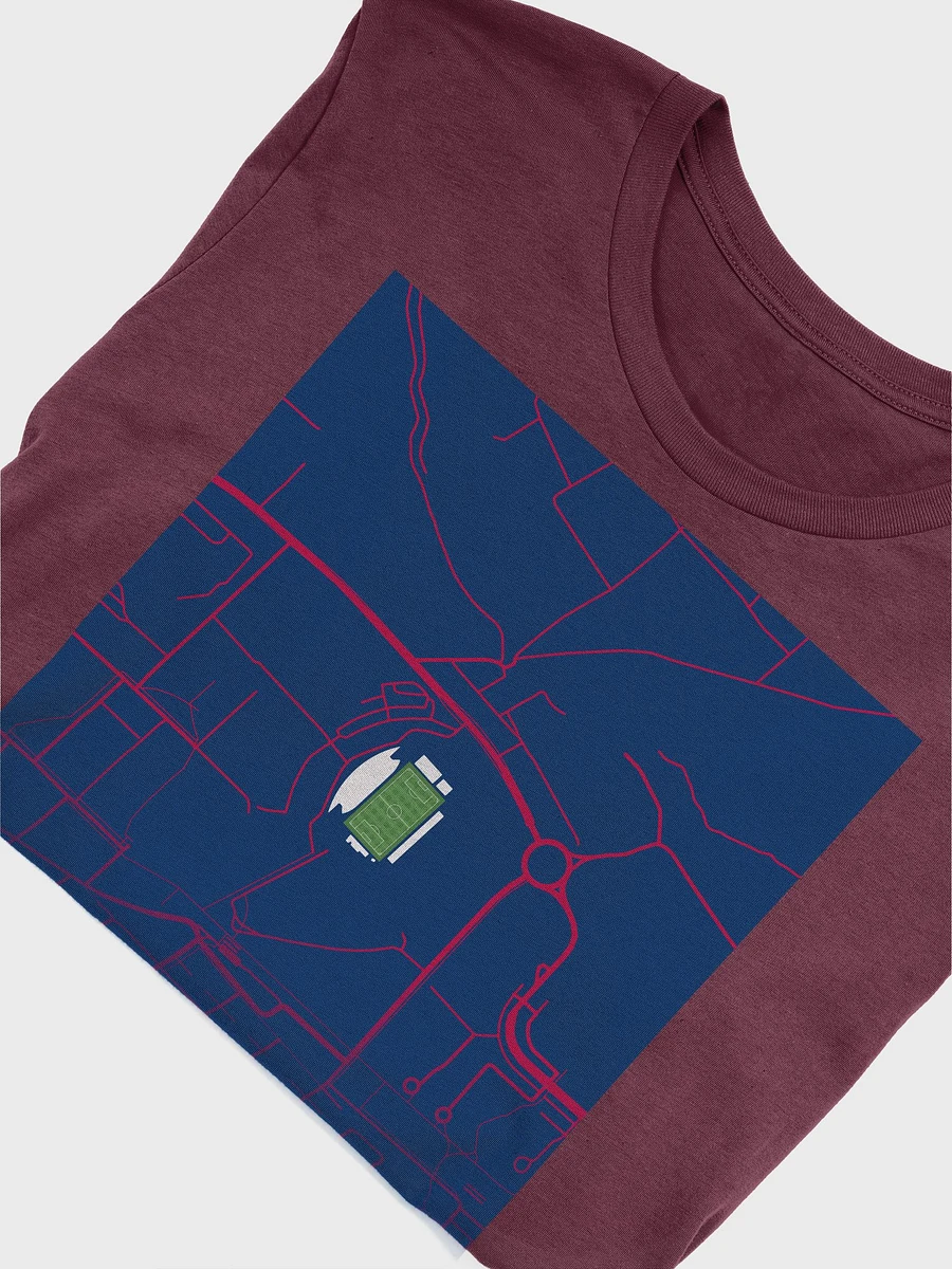 Stade Gabriel Montpied Map Design T-Shirt product image (3)