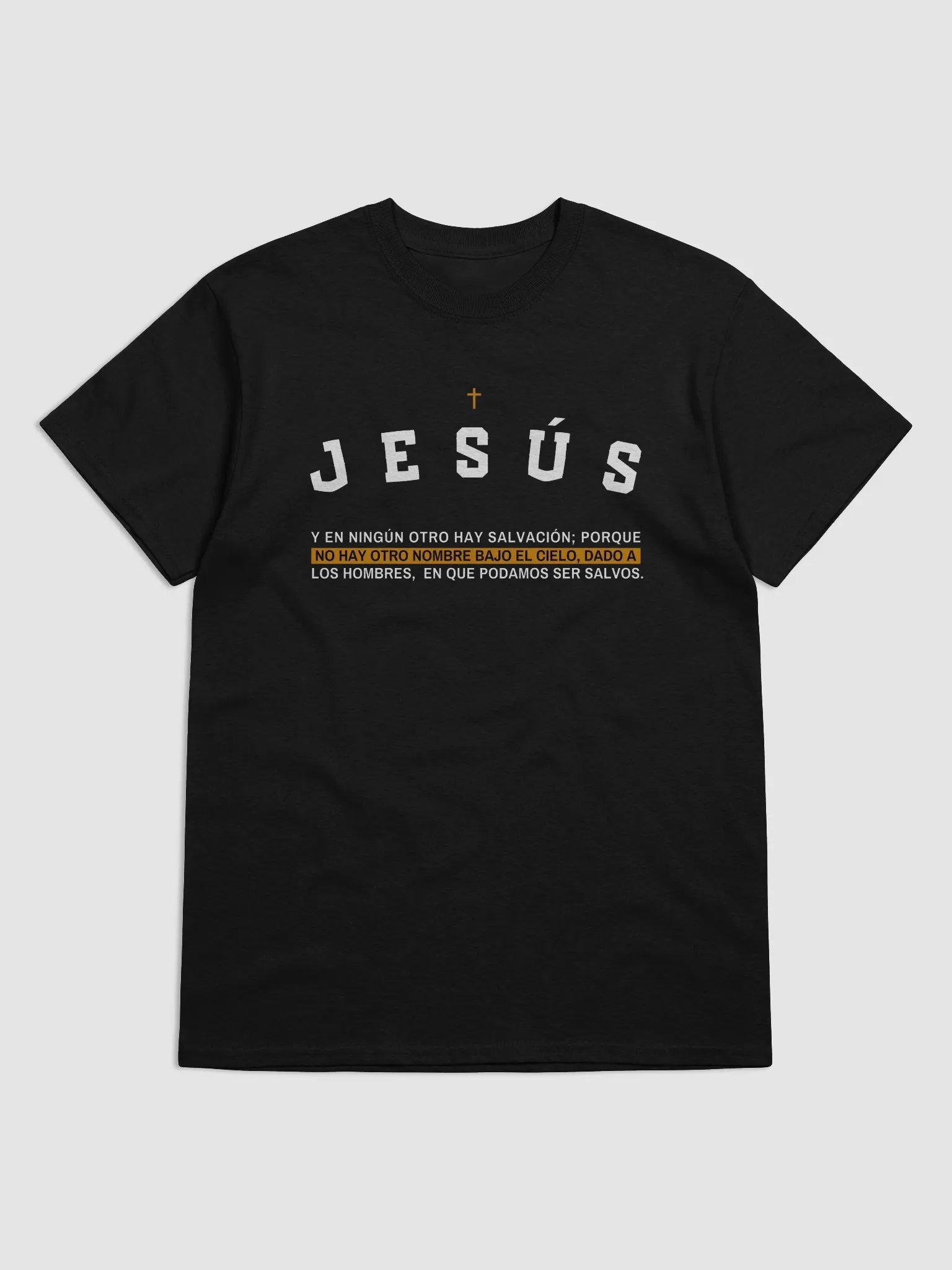 Camiseta Unisex Manga Corta | Y en ningún otro hay Salvación product image (7)
