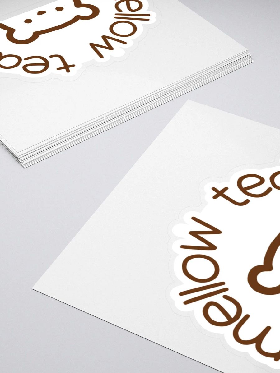 Mellow Teddy Sticker product image (4)