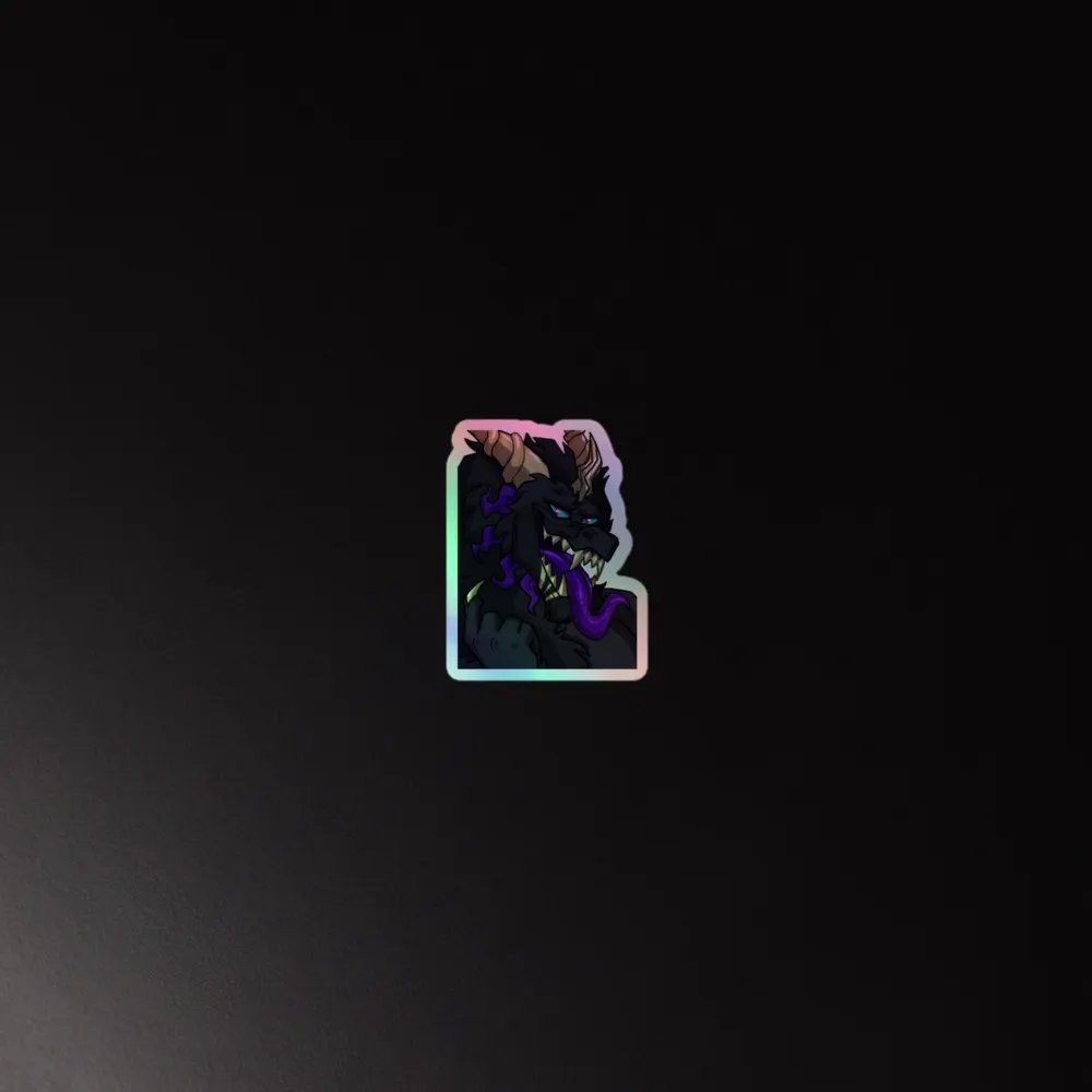Seiryu Holographic Sticker Sheet product image (2)
