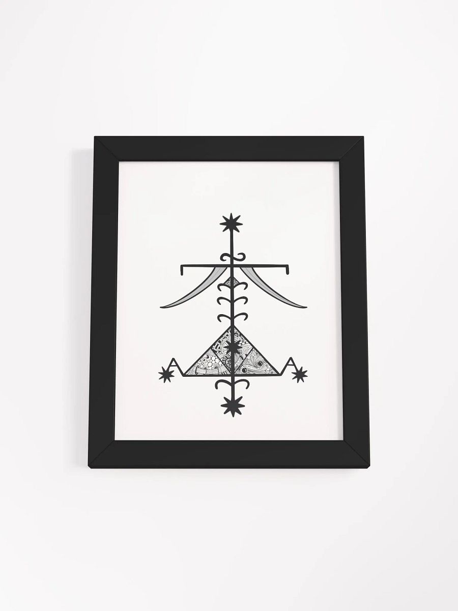 Frame with Ogou Feray vèvè product image (1)