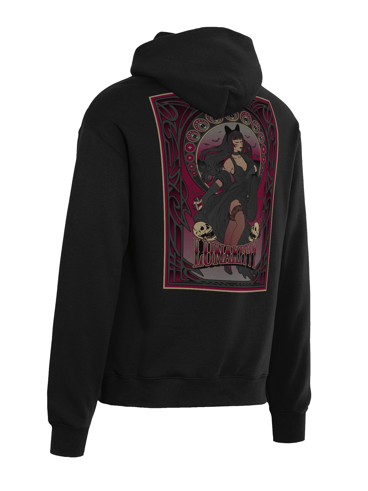LunaKitty Tarot Card Mens Hoodie product image (6)