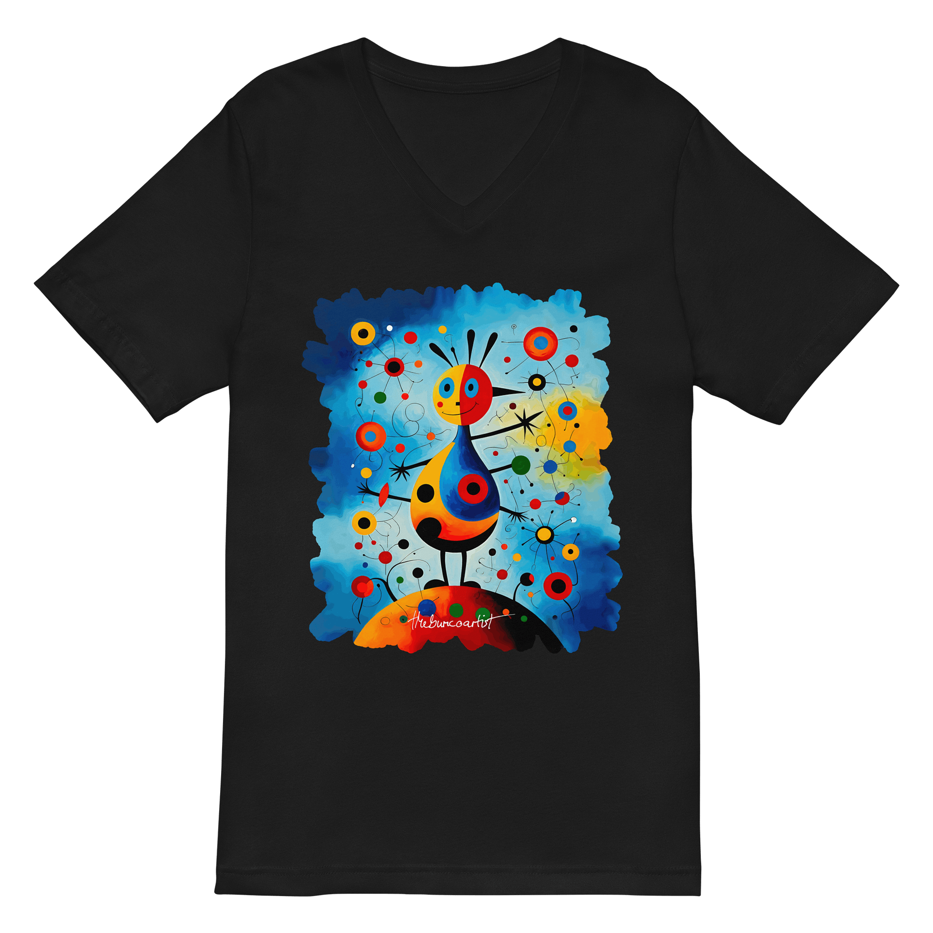 Bella+Canvas Short Sleeve V-Neck Jersey T-Shirt product image (1)