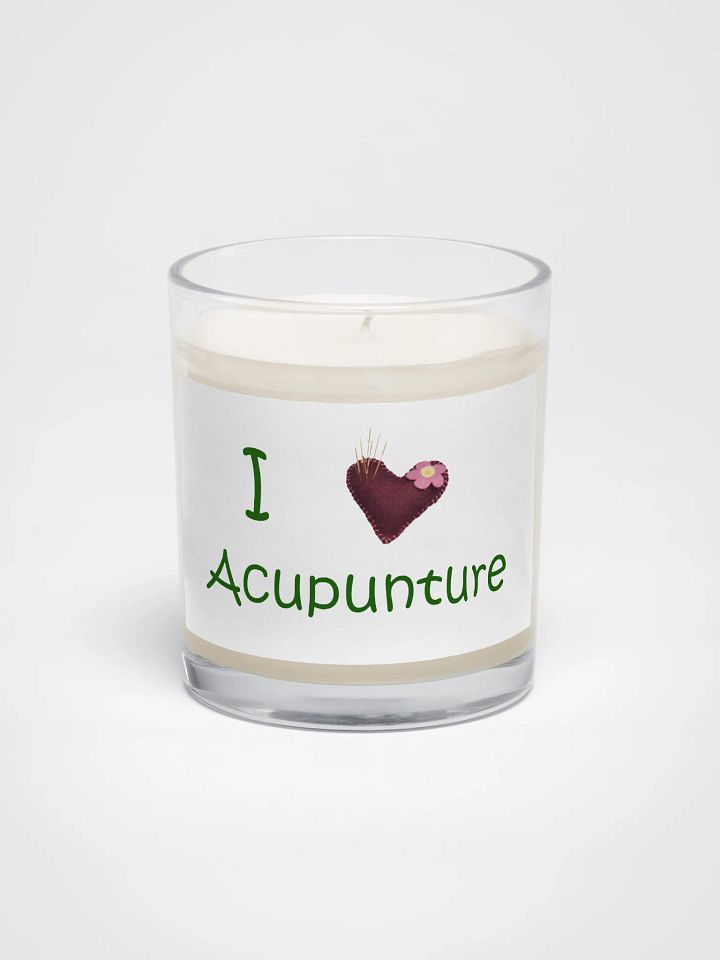 I heart Acupuncture Candle product image (1)