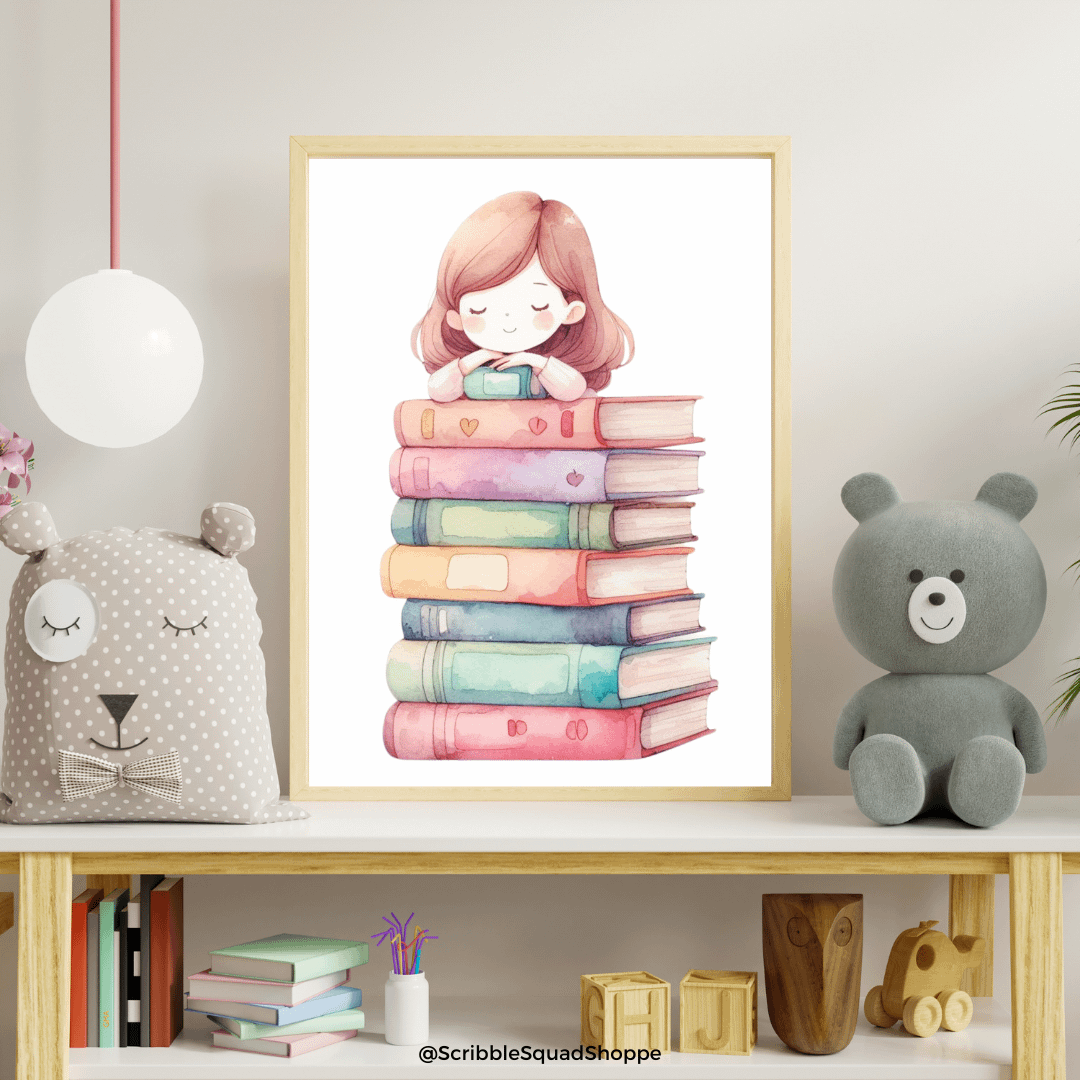 Storytime Dreams - Enchanting Children's Wall Art product image (2)
