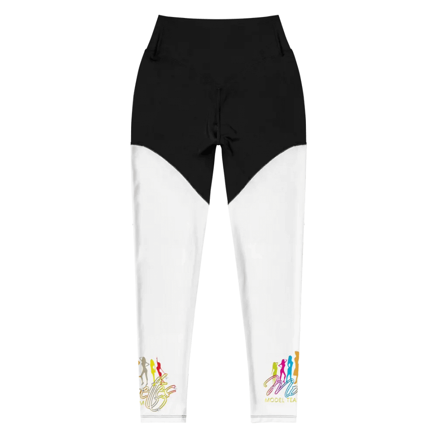 MOETTES PASSION LEGGINGS BLK & WHT (MODEL TEAM EDITION) product image (5)