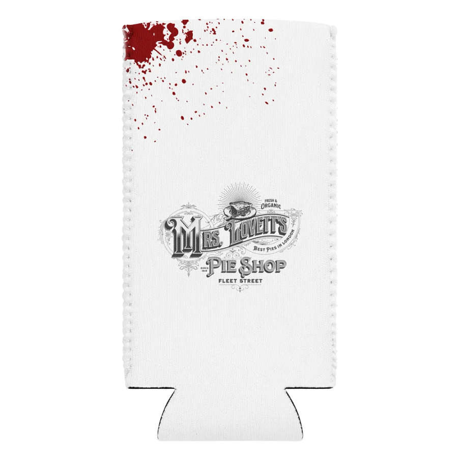 Mrs. Lovett’s Pie Shop Can Cooler – “Worst Pies in London” Coozie for Sweeney Todd Fans product image (2)