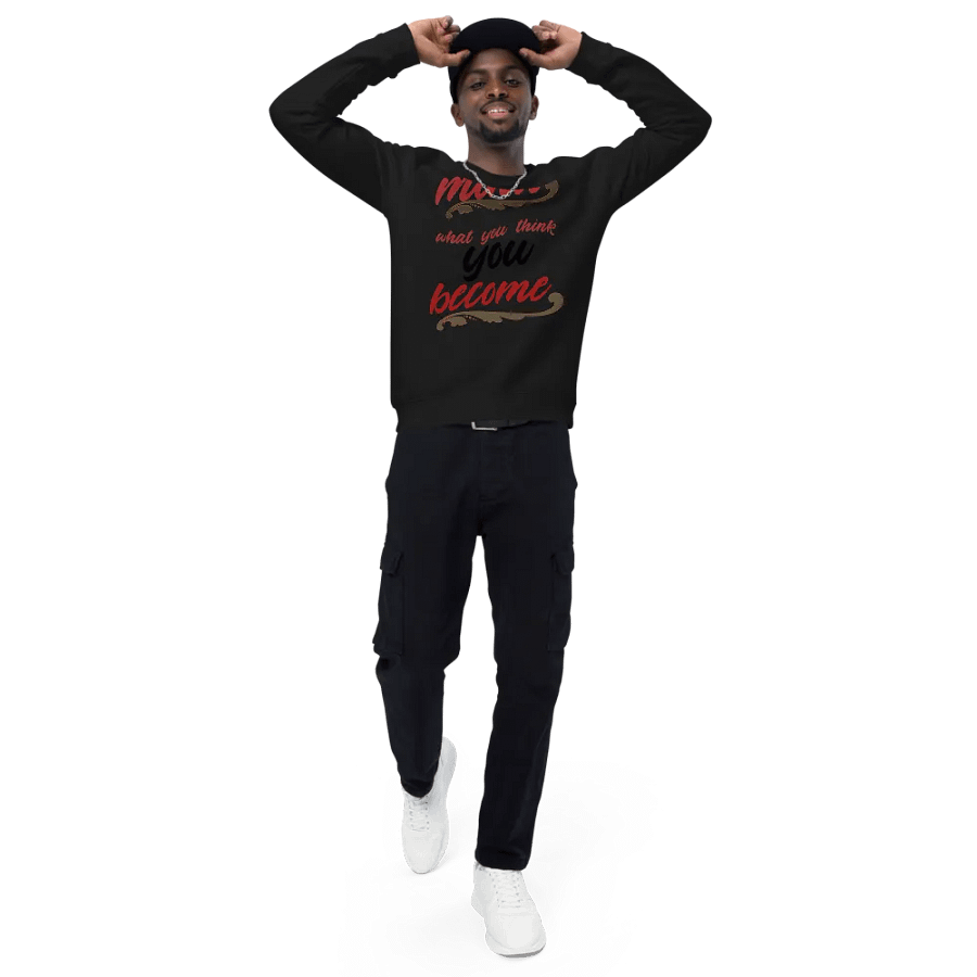 Mind Become Unisex Organic Sweatshirt product image (6)