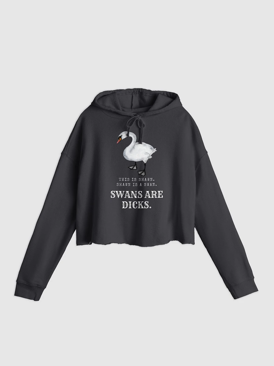 Shawn the Swan cropped hoodie product image (1)