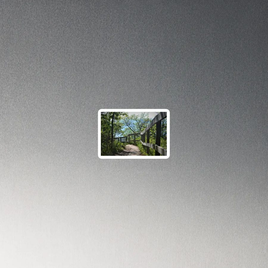 Nature Wooden Walking Trail Die-Cut Magnet product image (2)