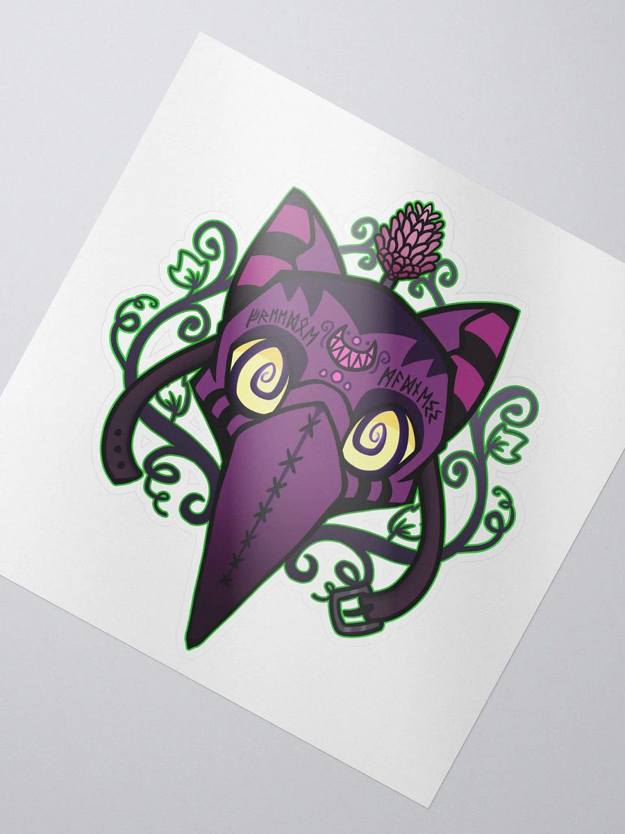 Cult of the Grinner Sticker - Yellow Eyes product image (2)
