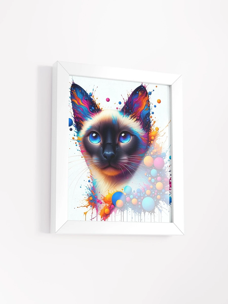 Framed High-Quality Matte Poster (in): Siamese product image (50)