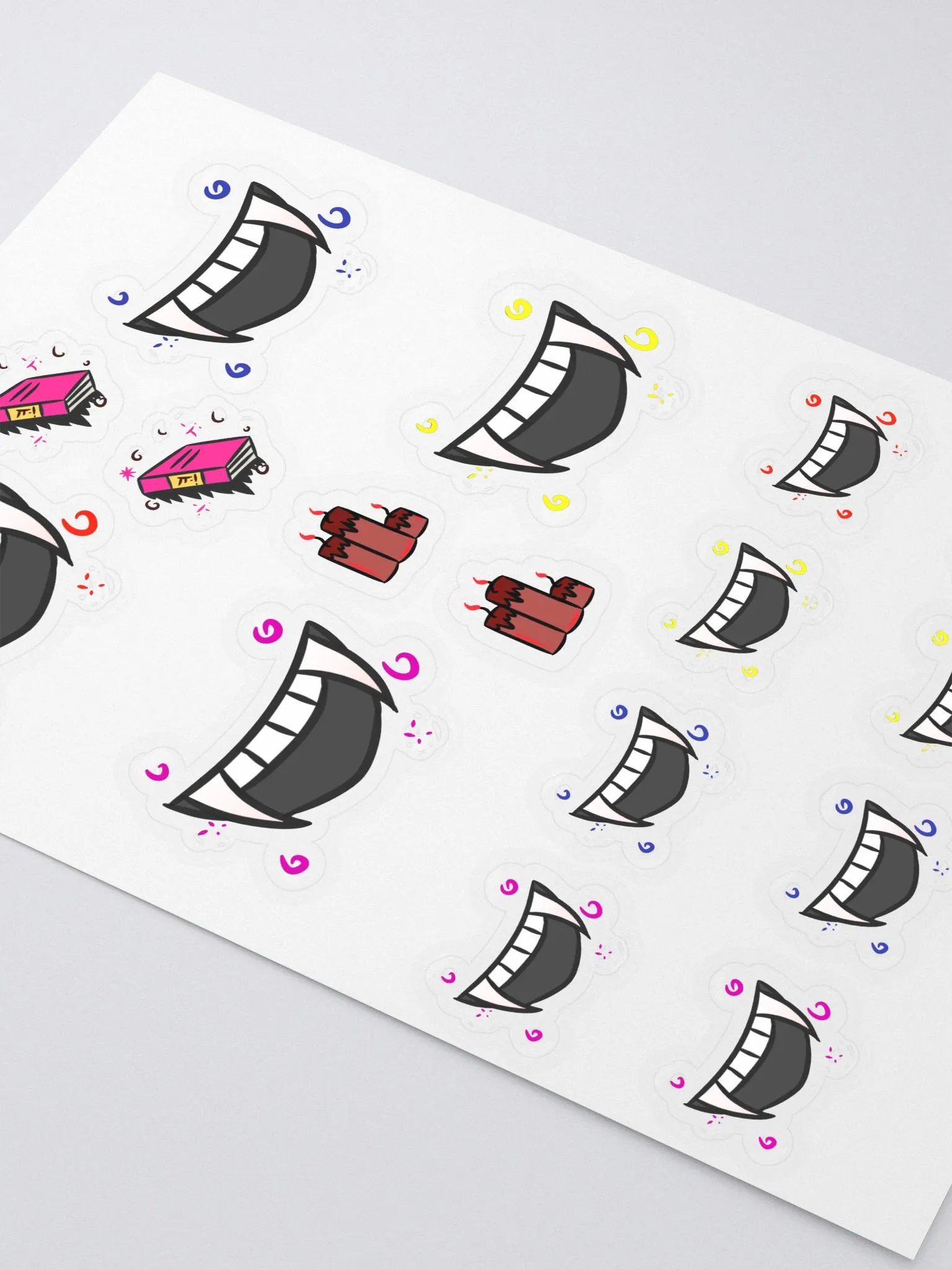 TsgIsLIve Fangs Sticker Sheet (30% OFF!) product image (2)
