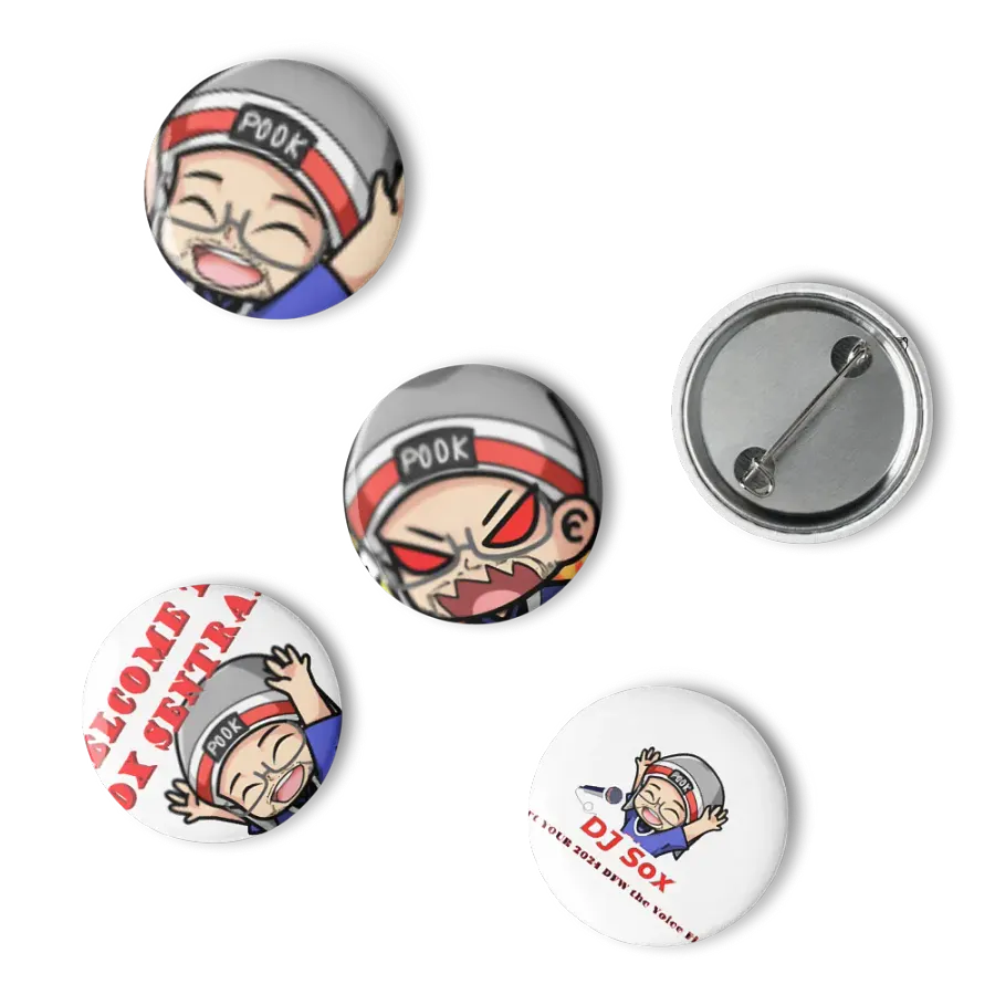 Sox Sentral/DJ Sox Buttons product image (10)