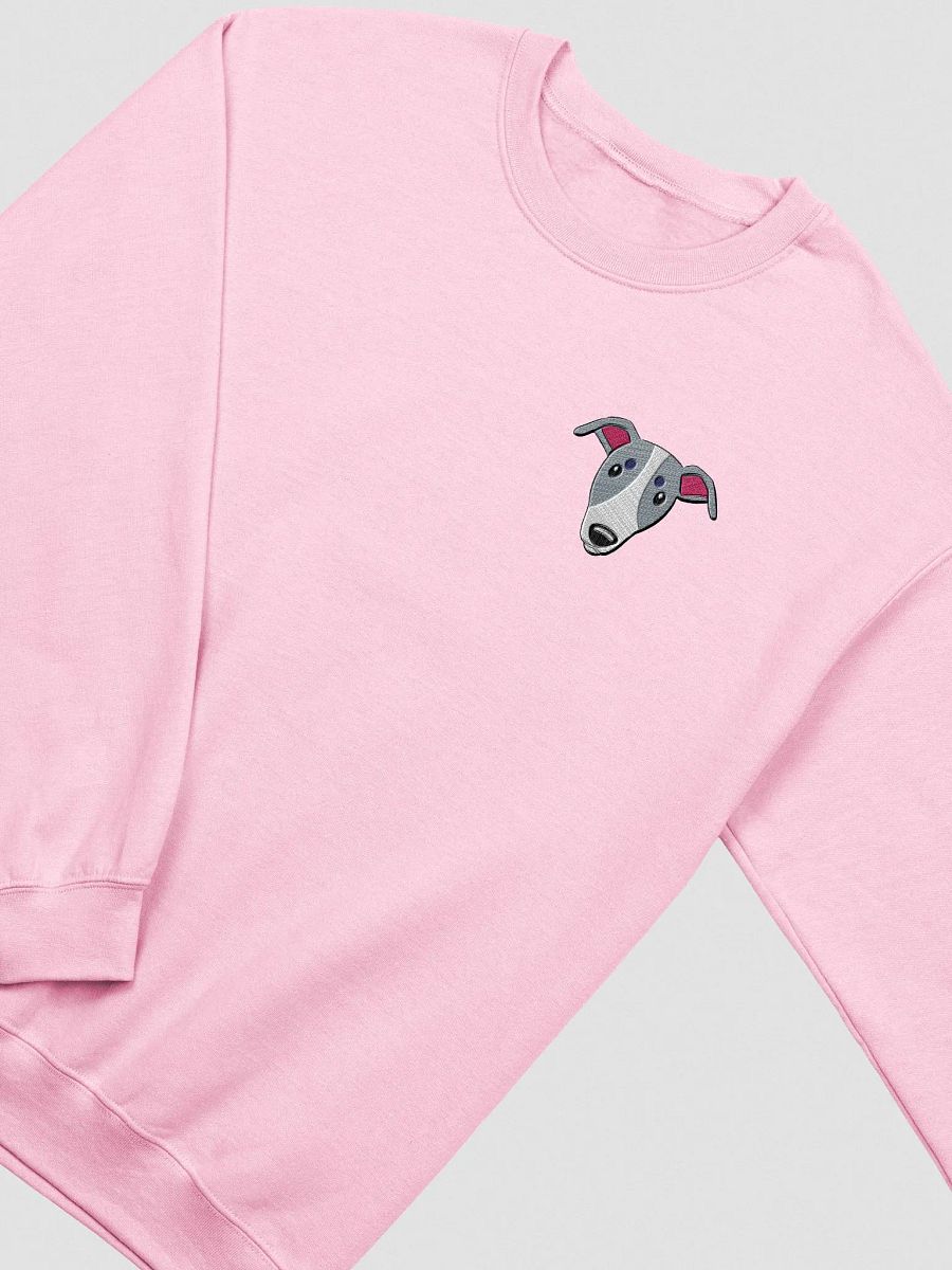 Whippet Dog's Face Embroidered Crewneck Sweatshirt product image (3)