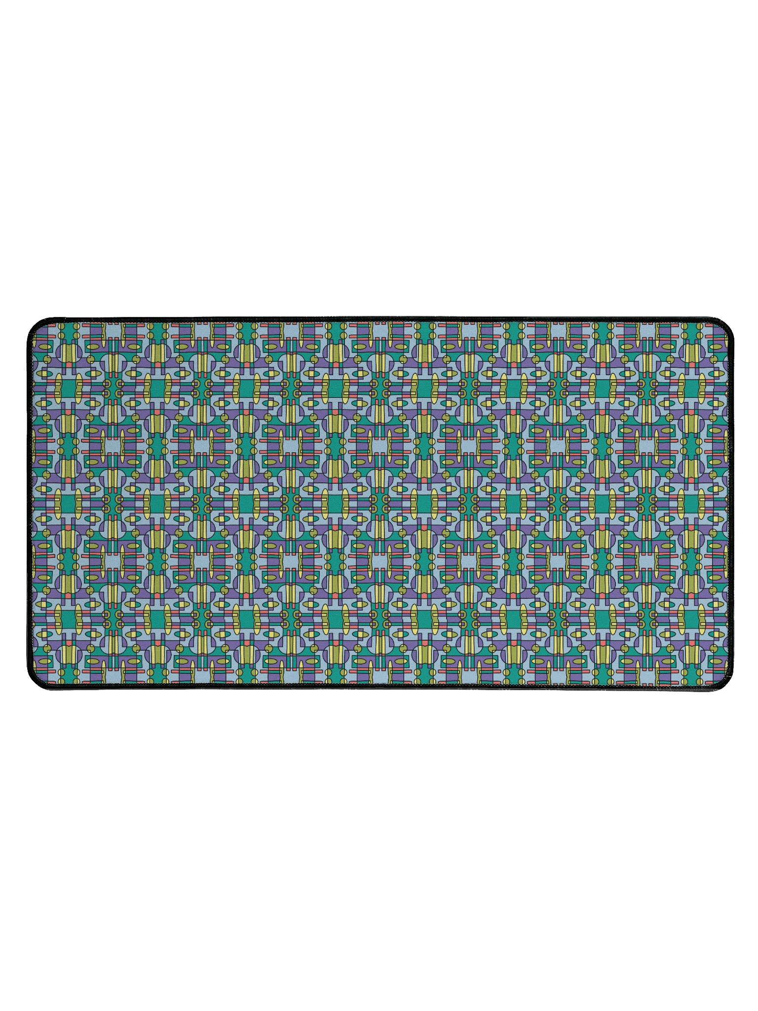 Whimsical Circus Tent – Pop Art Desk Mat for Gaming and Workspace product image (1)