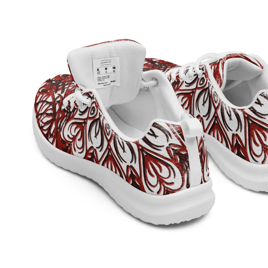 Zenith Red Swirl Men's Sneakers product image (2)