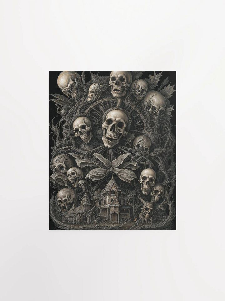 Gothic Haunted House Matte Poster product image (3)