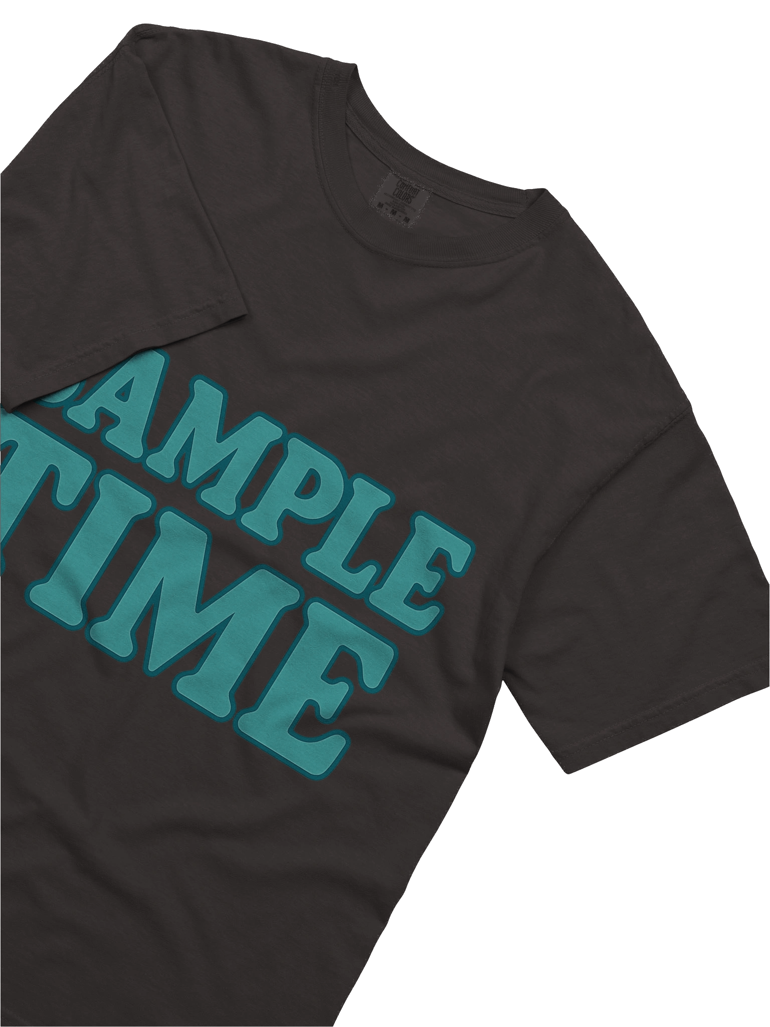 Sample Time Teal T-Shirt product image (32)