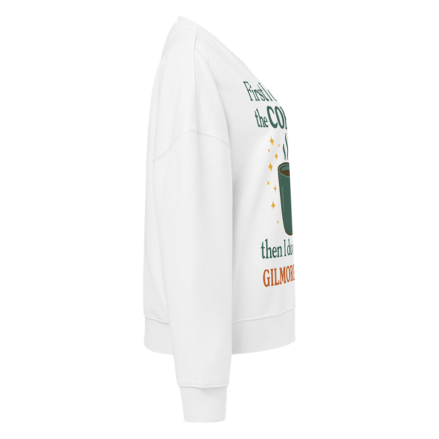 Gilmore Girls Coffee Cup Organic Sweatshirt product image (4)