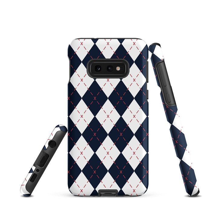 Crisscross Argyle Defender: Tough Samsung Case product image (2)