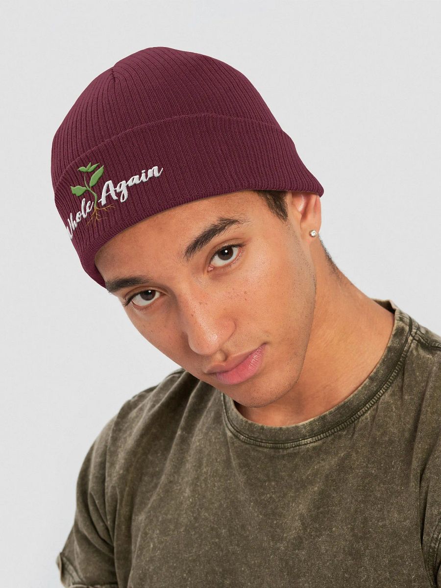 Warm and Whole Beanie - White Logo product image (26)
