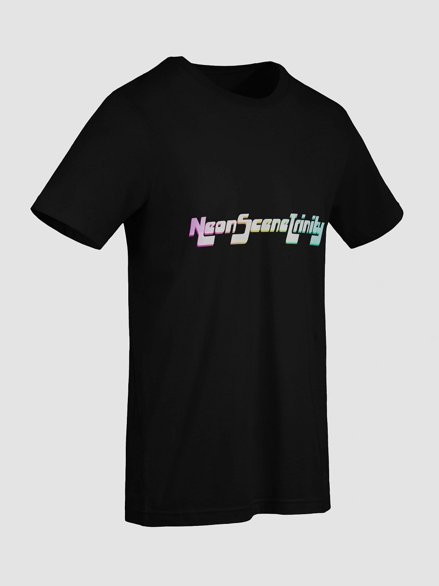 Neon Scene Trinity Logo Tee (Black) product image (9)