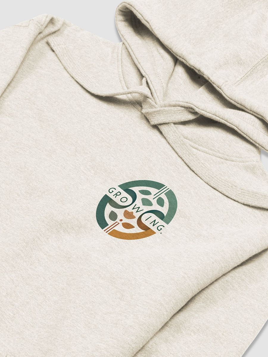 GROWING Unisex Premium Hoodie - Nature-Inspired Design product image (11)