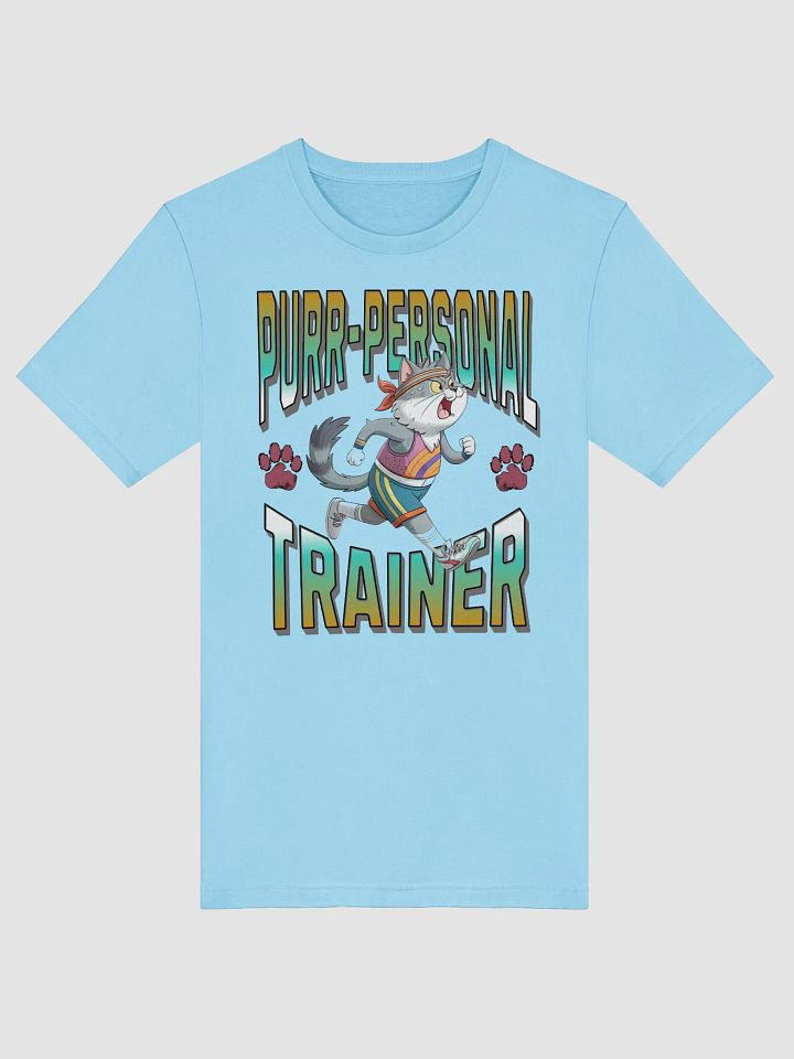 Purr Personal Trainer Cat Workout T-Shirt product image (25)