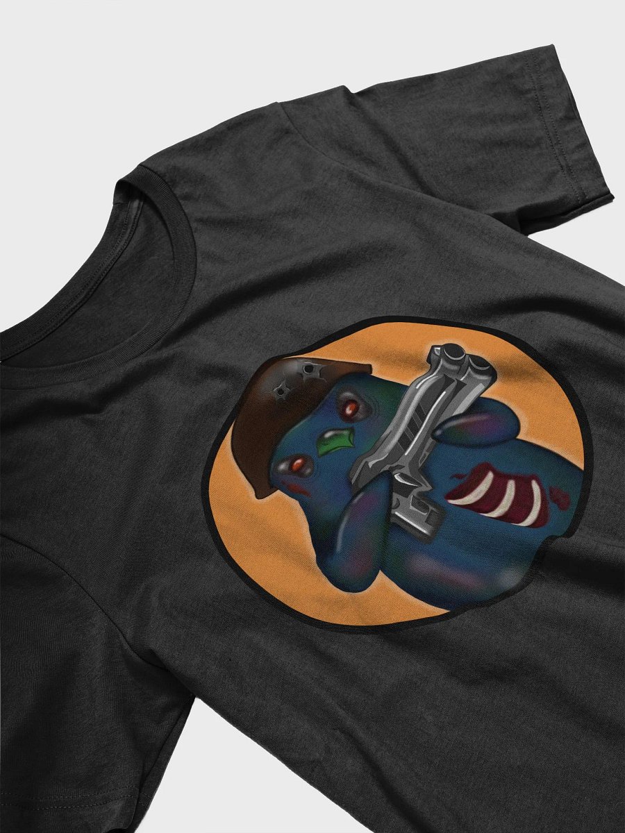 Menacing Bird Gunner T-Shirt Logo Color Orange product image (3)